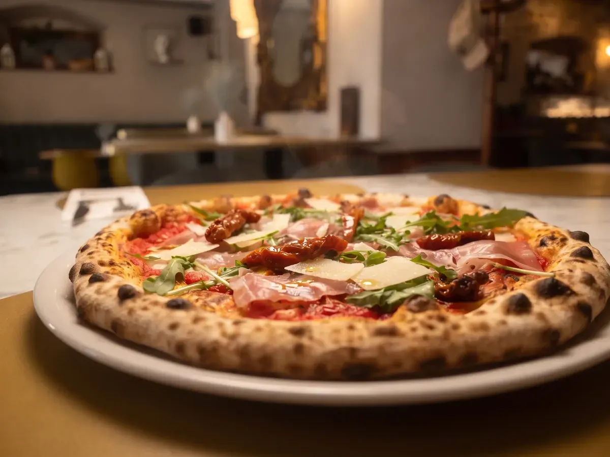 Autentična Pizza Pršut na Peristilu, Café & Restaurant Lvxor Split