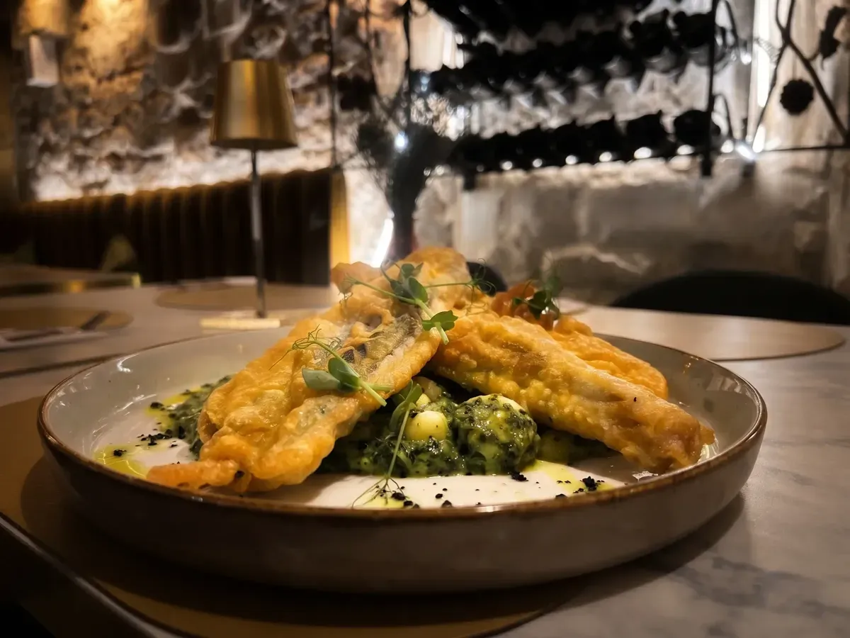 Vrhunski file lubina u tempuri na Peristilu, Café & Restaurant Lvxor Split