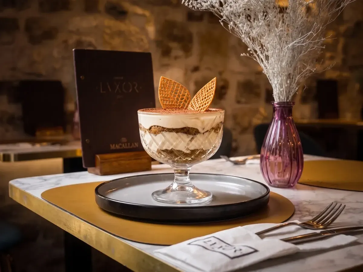 Klasični talijanski tiramisu na Peristilu, Café & Restaurant Lvxor Split