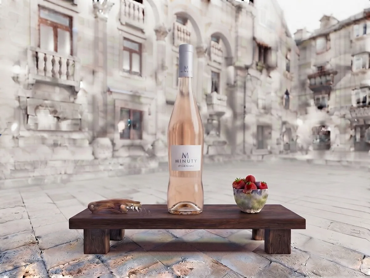 Minuty N Rosé, boca 0,75 l na Peristilu, Café & Restaurant Lvxor Split
