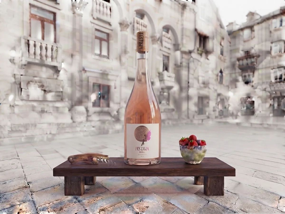 Rosé Festigia, boca 0,75 l na Peristilu, Café & Restaurant Lvxor Split